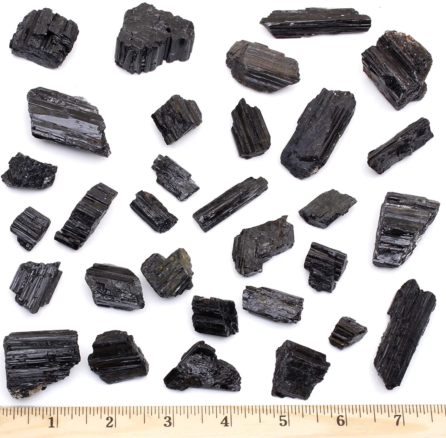 Raw Black Tourmaline Gemstone