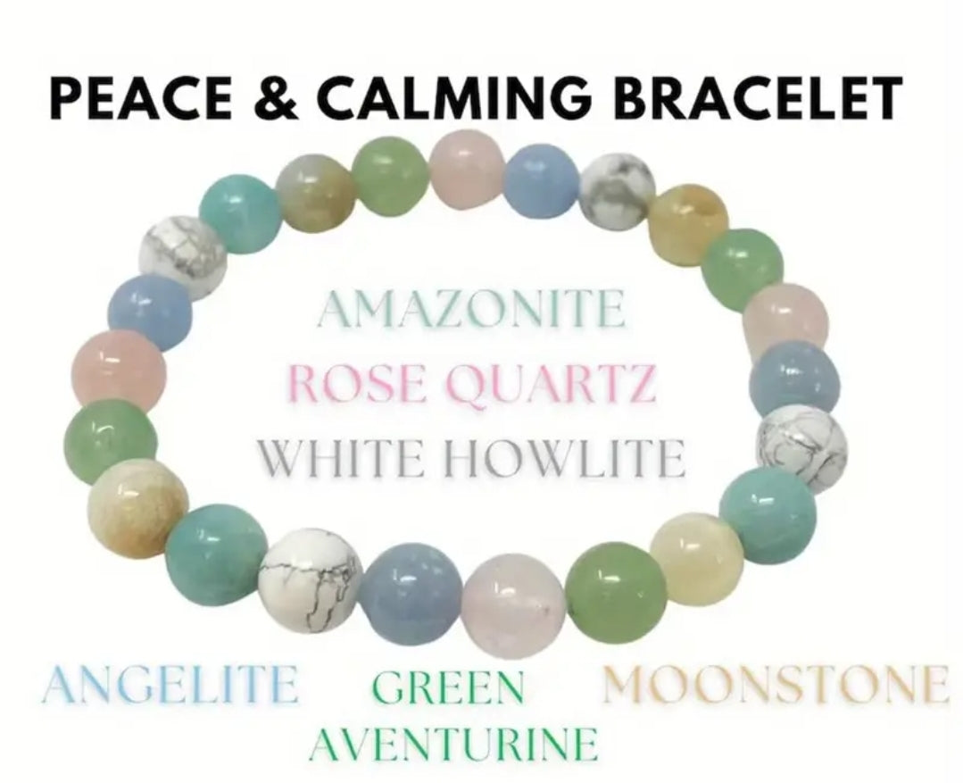 Natural Stone Healing & Meditation Bracelets