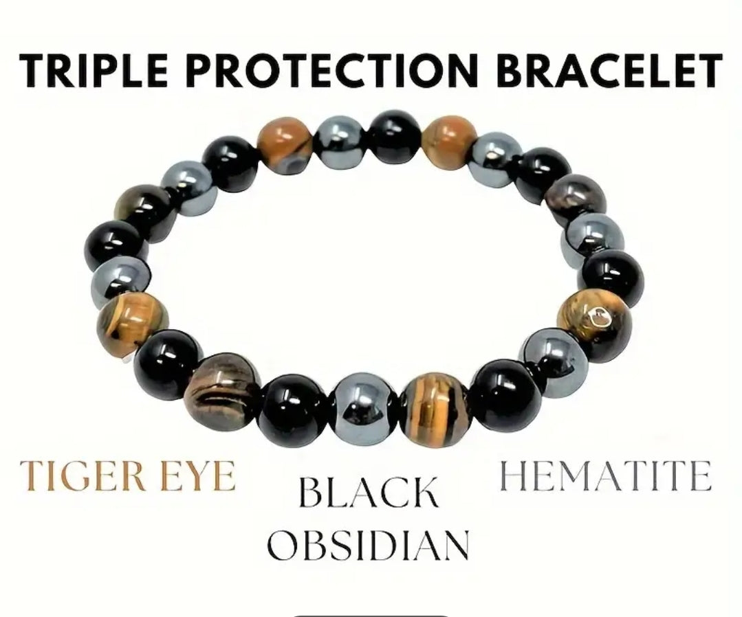 Natural Stone Healing & Meditation Bracelets