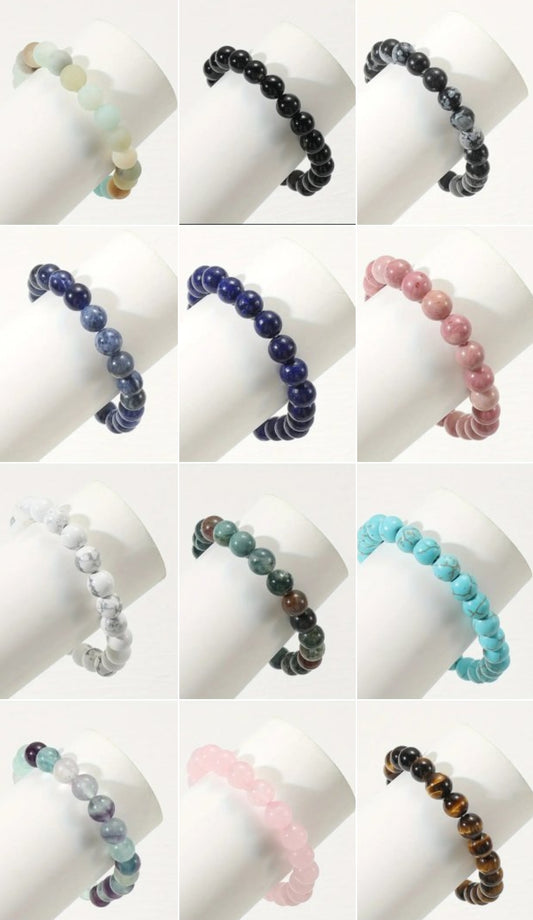 Natural Stone Energy Bracelet